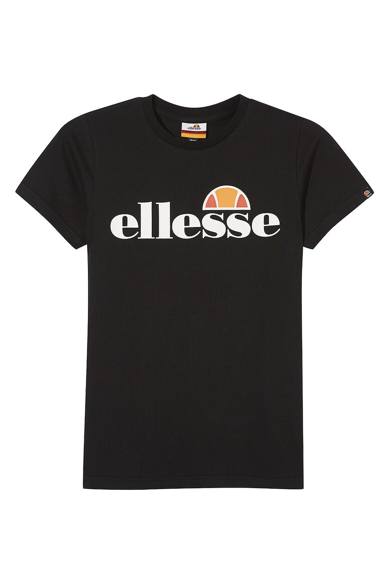 ELLESSE Тениска с овално деколте и лого - Pepit.bg