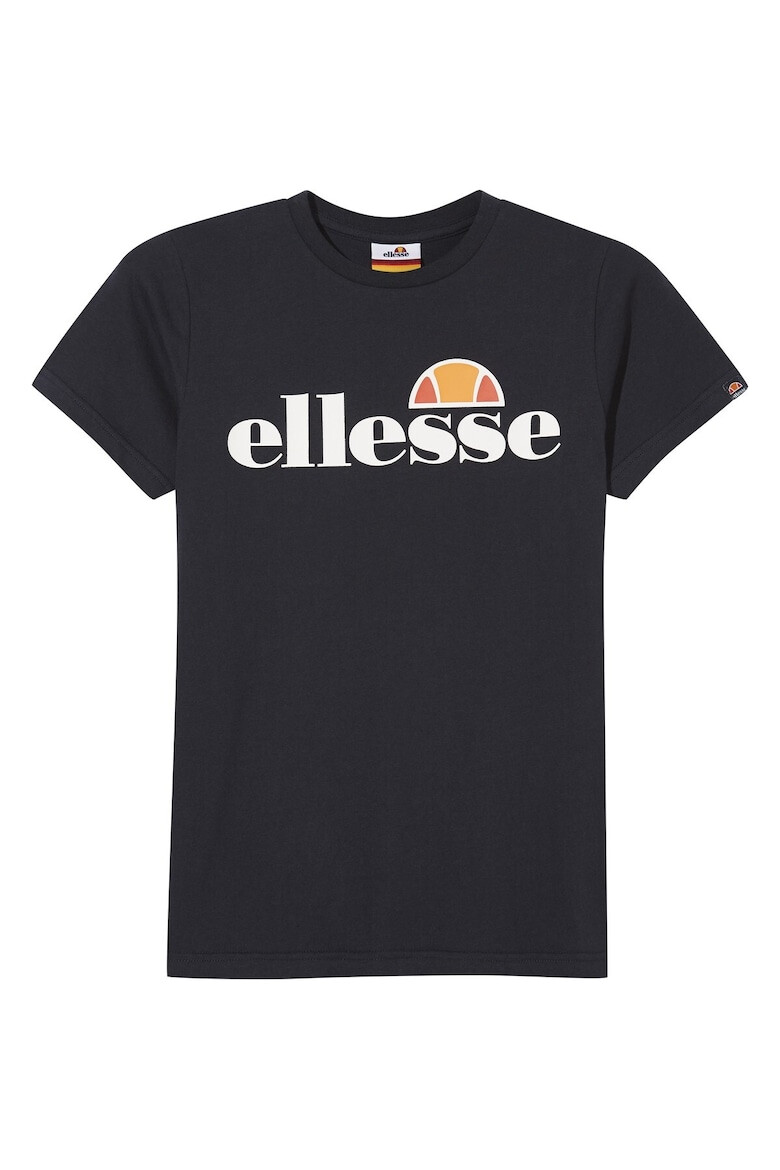 ELLESSE Тениска с овално деколте и лого - Pepit.bg