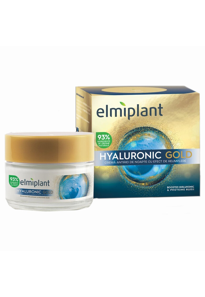 Elmiplant Нощен крем Hyaluronic Gold За жени 50 мл - Pepit.bg