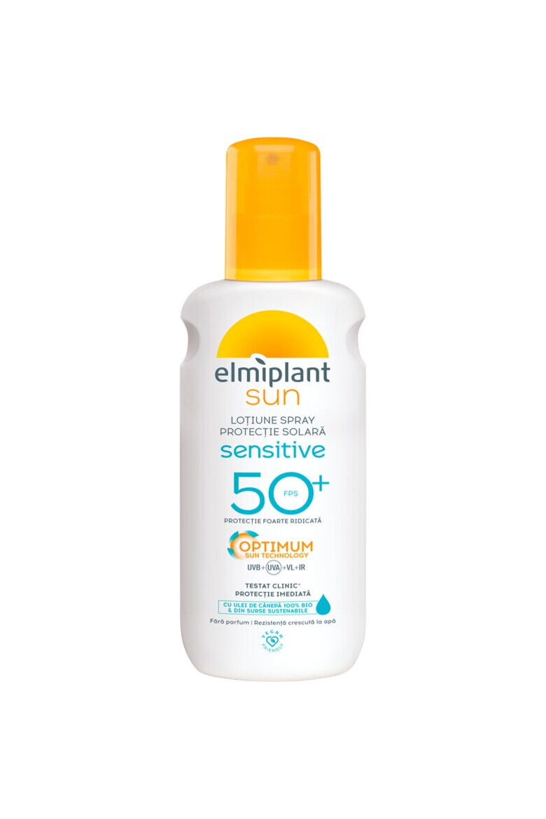 Elmiplant Слънцезащитен спрей Sun Sensitive SPF 50 200 мл - Pepit.bg