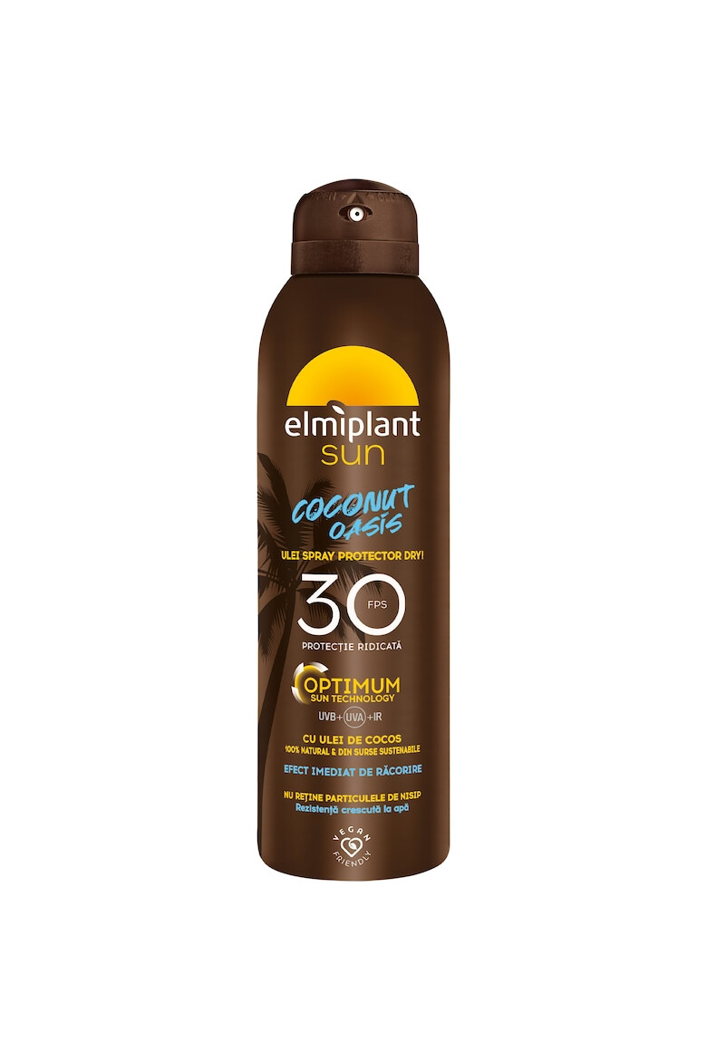 Elmiplant Слънцезащитно олио DRY Protective Spray Oil! SPF30 150 мл - Pepit.bg