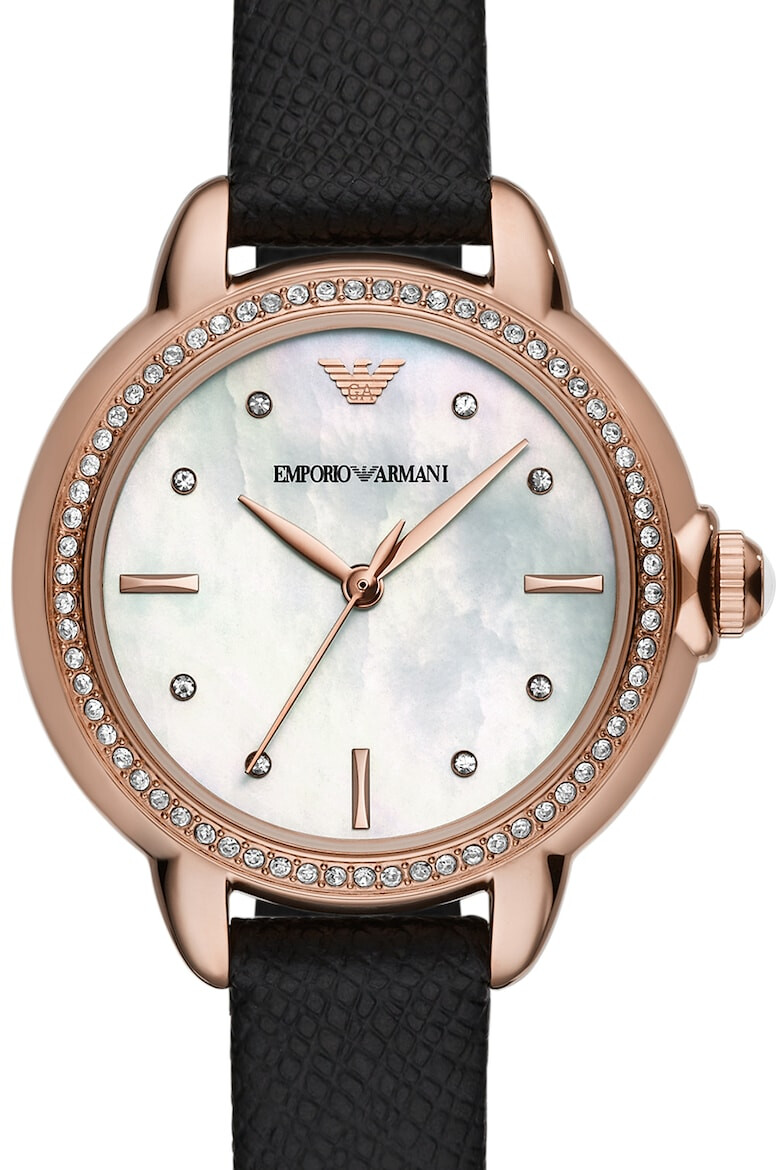 Emporio Armani Часовник с кристали - Pepit.bg