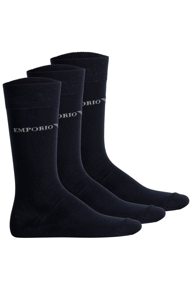 Emporio Armani Дълги чорапи - 3 чифта - Pepit.bg