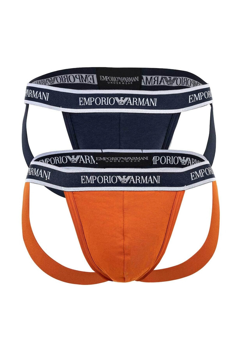 Emporio Armani Джогстрап с лого 2 чифта - Pepit.bg