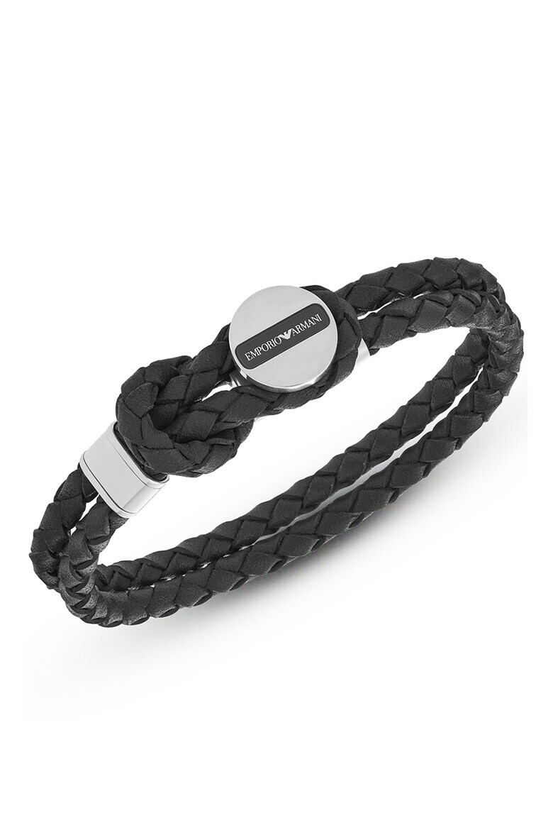 Emporio Armani Кожена гривна - Pepit.bg