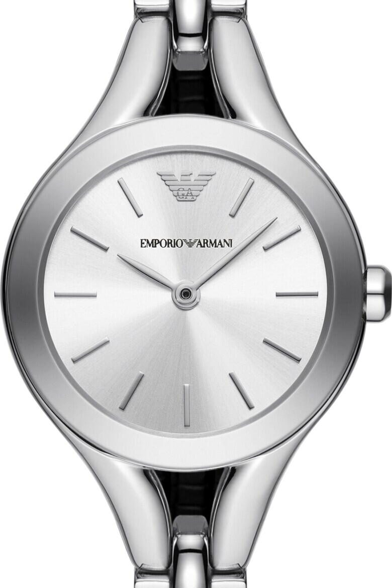 Emporio Armani Кварцов часовник с кожена каишка - Pepit.bg