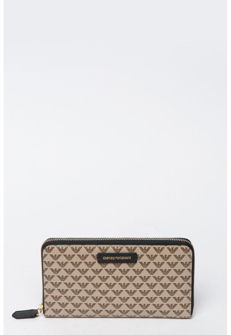 Emporio Armani Портмоне с монограм - Pepit.bg