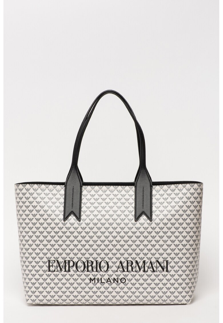 Emporio Armani Шопинг чанта с лого - Pepit.bg