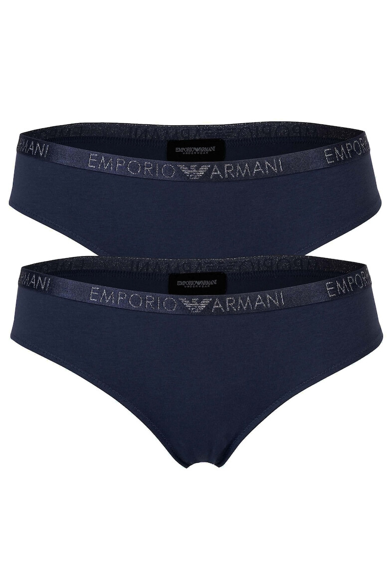 Emporio Armani Слипове Essential 17559 с лого 2 чифта - Pepit.bg