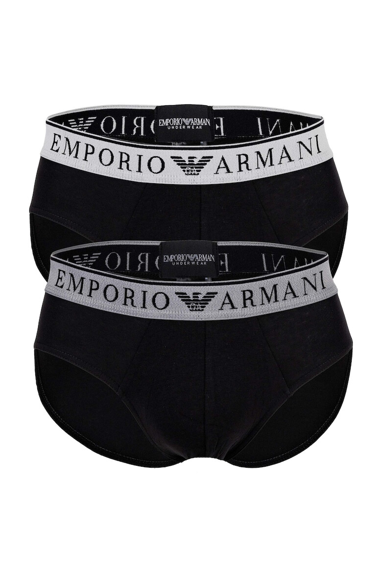 Emporio Armani Слипове с лого 2 чифта - Pepit.bg