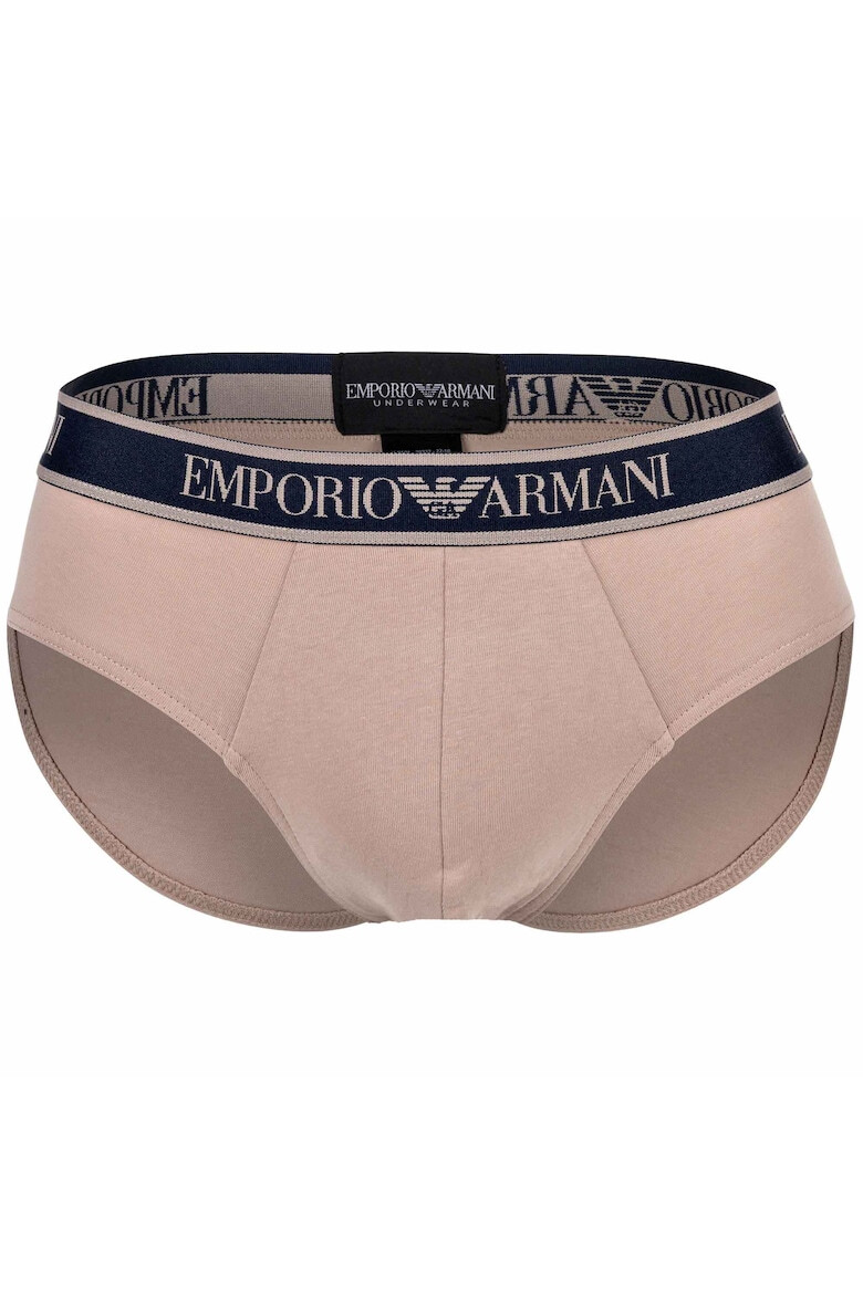 Emporio Armani Слипове с лого - 3 чифта - Pepit.bg