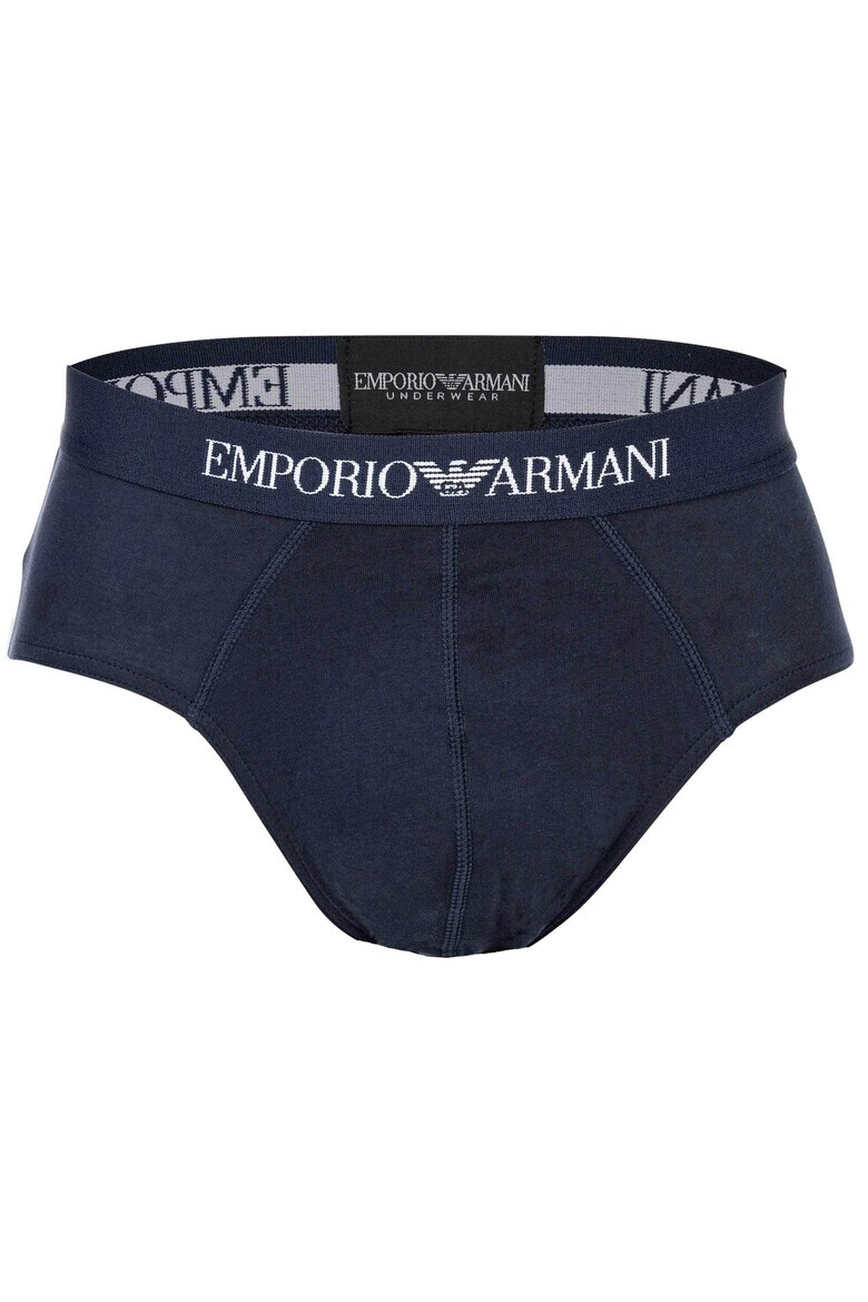 Emporio Armani Слипове с лого на талията - 3 чифта - Pepit.bg