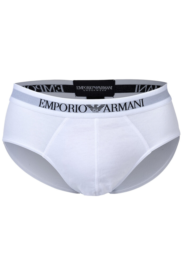 Emporio Armani Слипове с лого на талията - 3 чифта - Pepit.bg