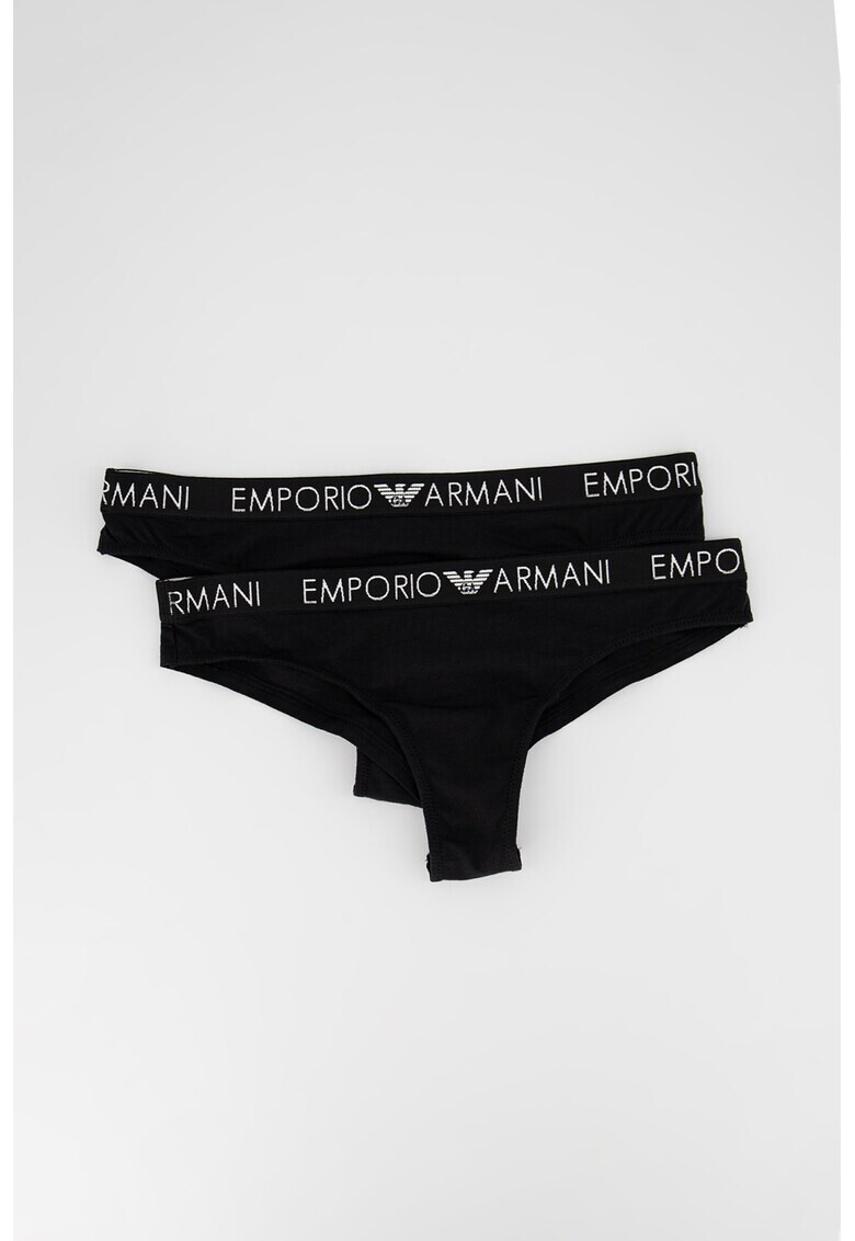 Emporio Armani Underwear Бикини бразилиана - 2 чифта - Pepit.bg