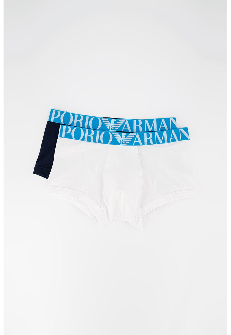 Emporio Armani Underwear Боксерки с еластична талия - 2 чифта - Pepit.bg