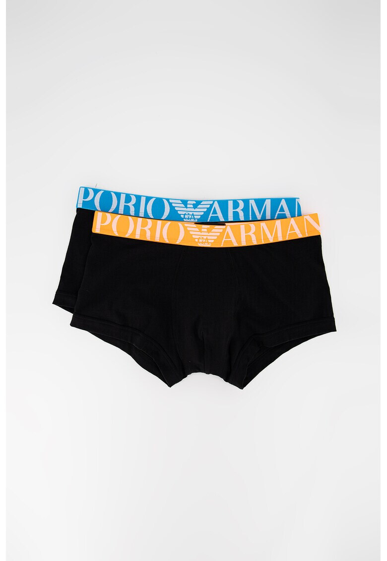 Emporio Armani Underwear Боксерки с еластична талия - 2 чифта - Pepit.bg