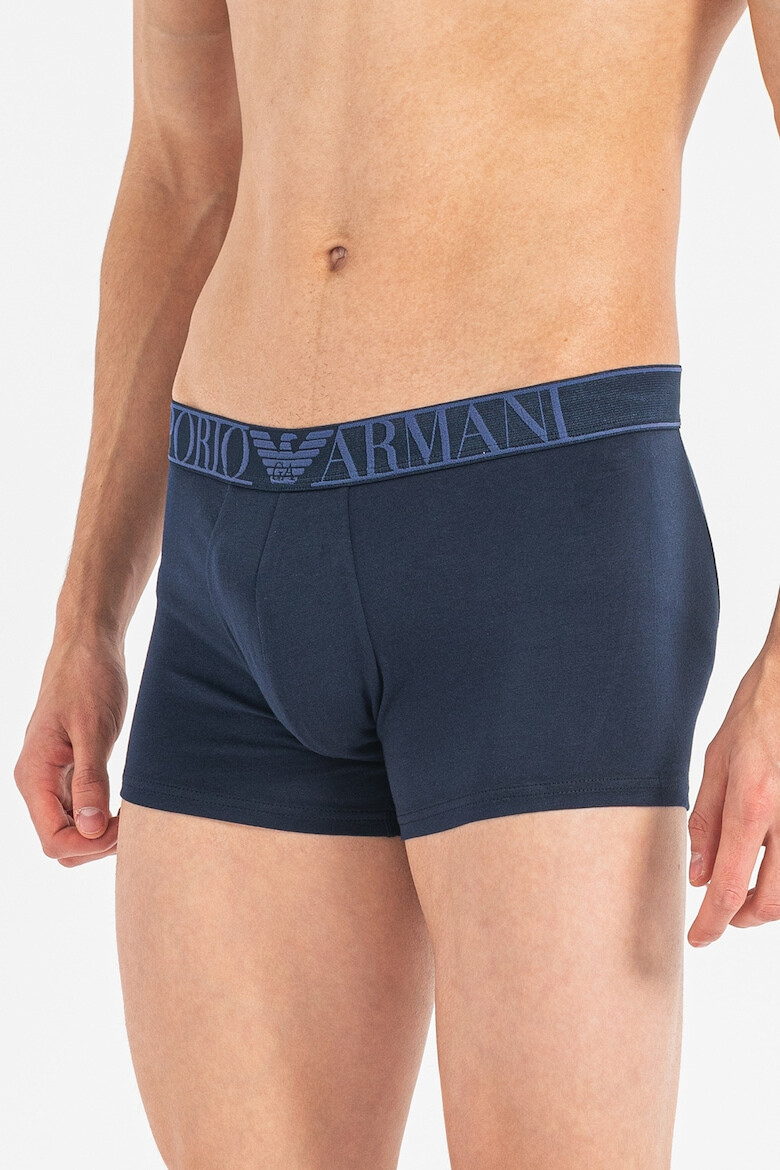 Emporio Armani Underwear Боксерки с лого - 2 чифта - Pepit.bg