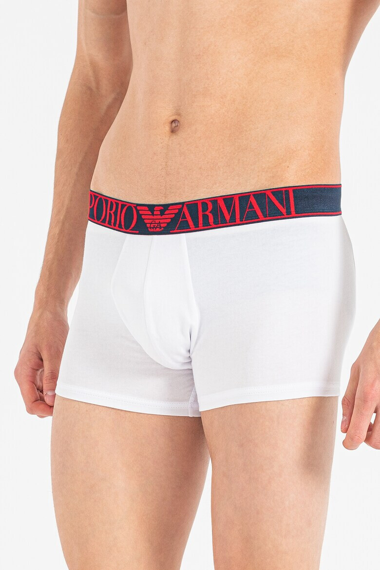 Emporio Armani Underwear Боксерки с лого - 2 чифта - Pepit.bg