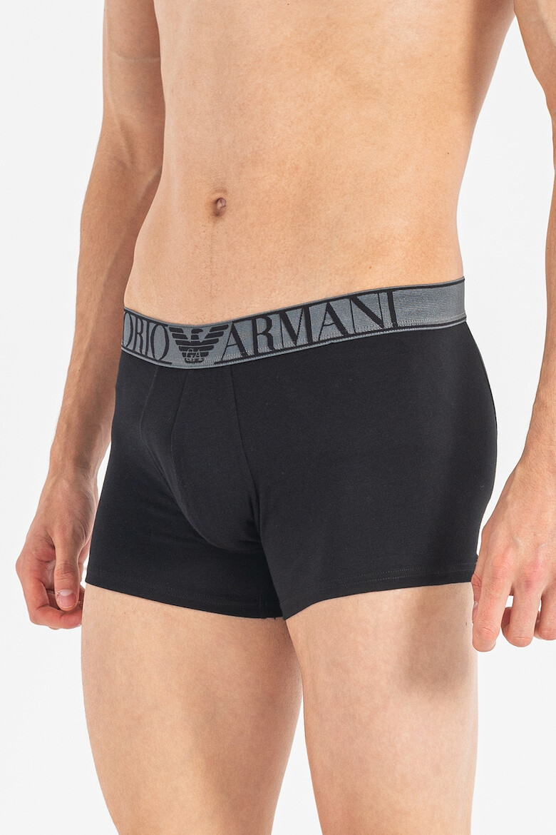 Emporio Armani Underwear Боксерки с лого - 2 чифта - Pepit.bg