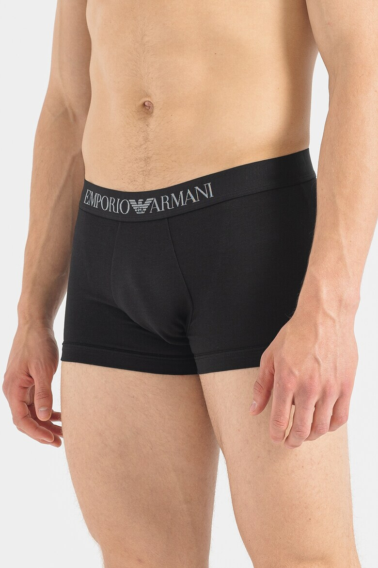 Emporio Armani Underwear Боксерки с лого - 2 чифта - Pepit.bg