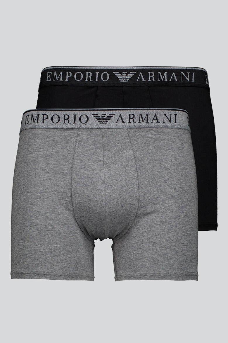 Emporio Armani Underwear Боксерки с лого 2 чифта - Pepit.bg