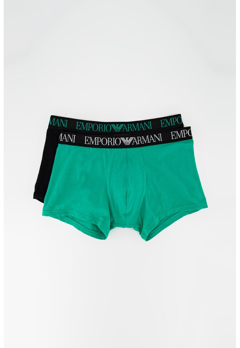 Emporio Armani Underwear Боксерки с лого -2 чифта - Pepit.bg