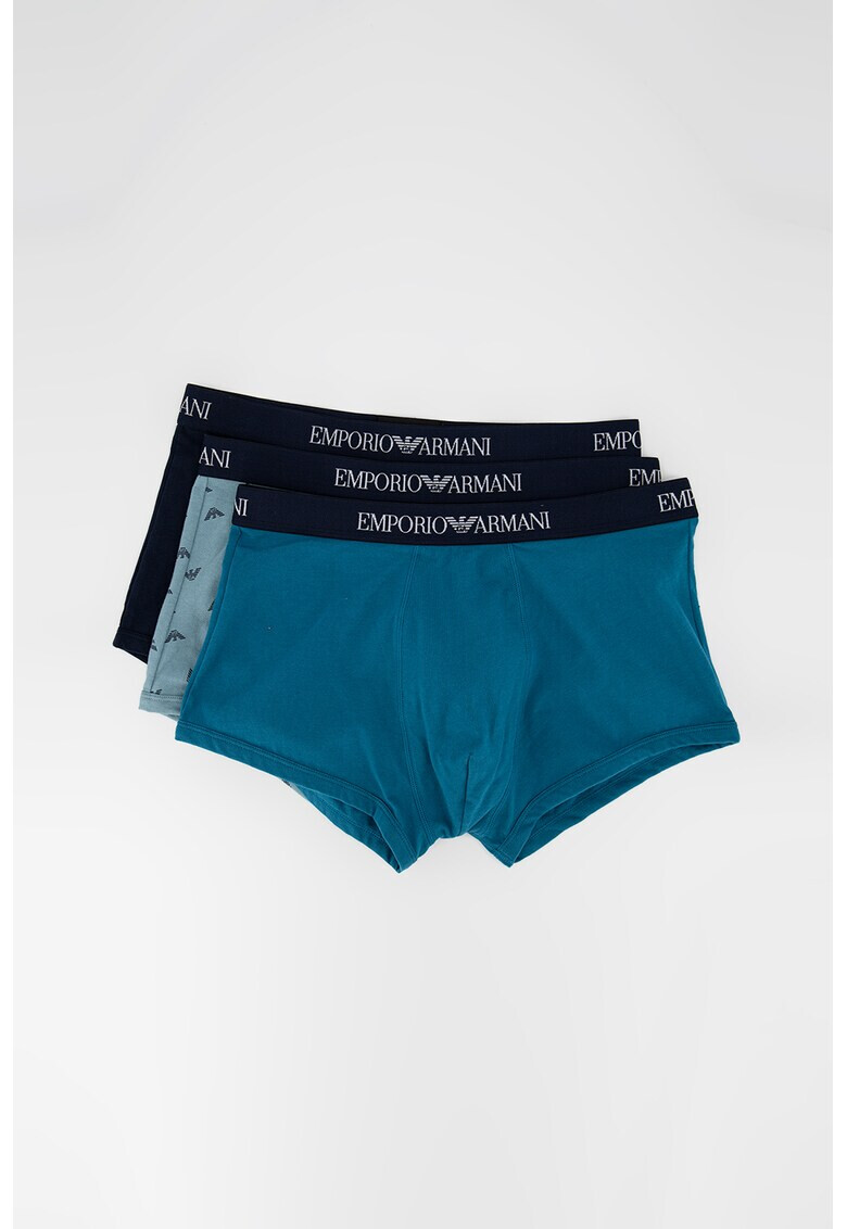 Emporio Armani Underwear Боксерки с лого 3 чифта - Pepit.bg