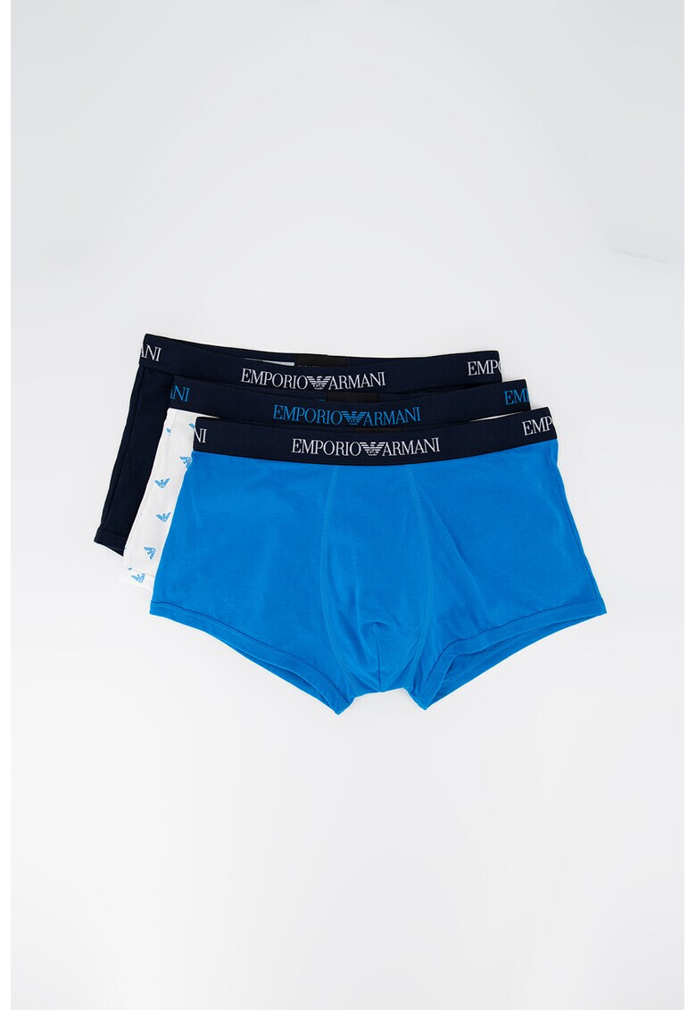 Emporio Armani Underwear Боксерки с лого 3 чифта - Pepit.bg