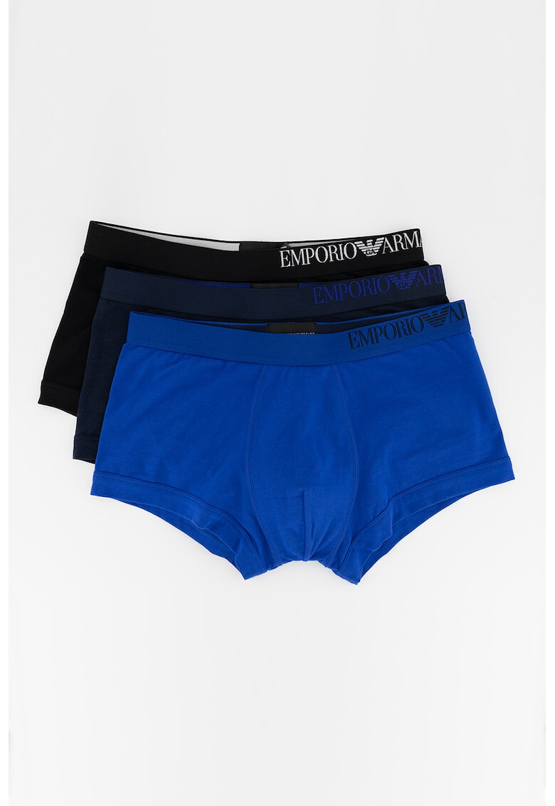 Emporio Armani Underwear Боксерки с лого 3 чифта - Pepit.bg