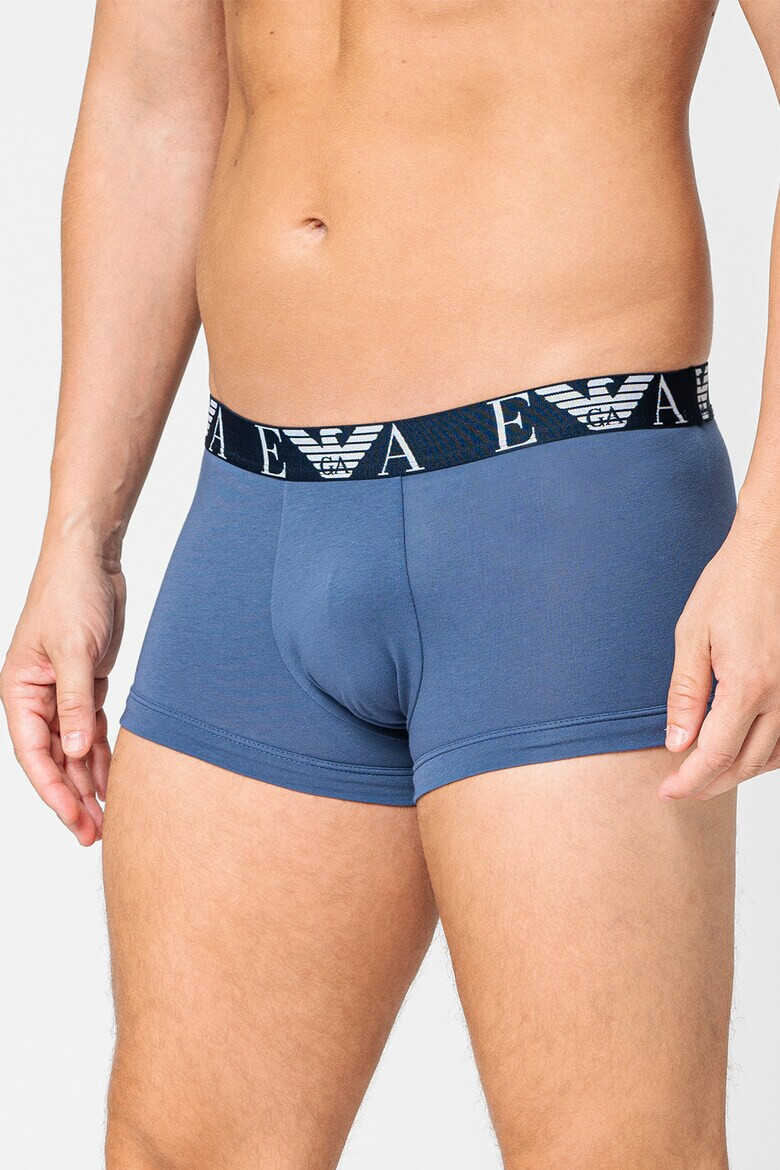 Emporio Armani Underwear Боксерки с лого - 3 чифта - Pepit.bg