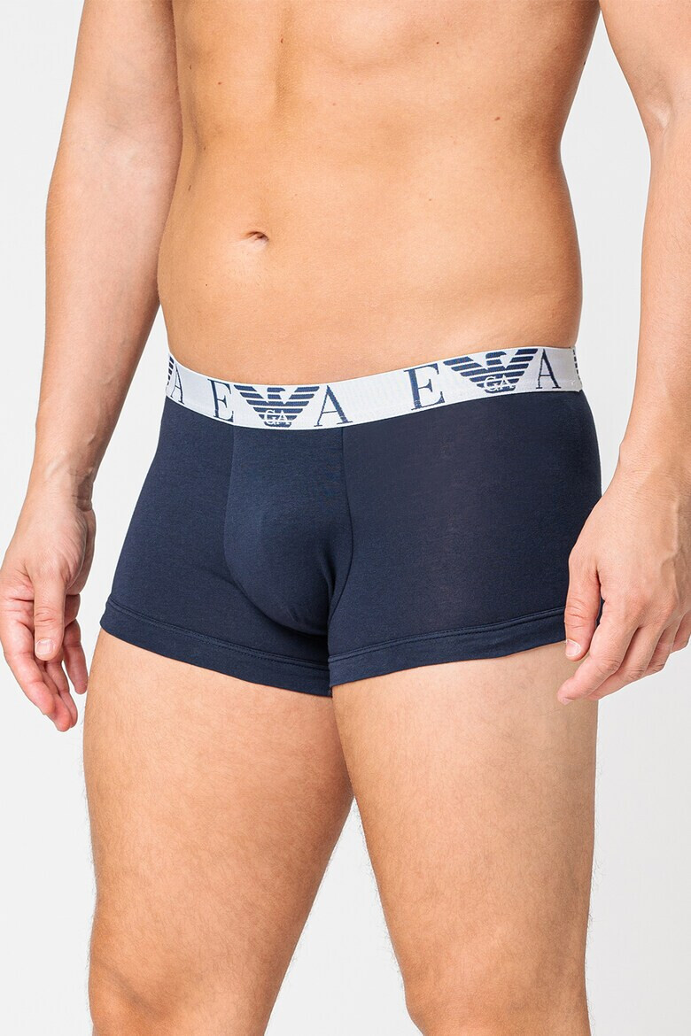 Emporio Armani Underwear Боксерки с лого - 3 чифта - Pepit.bg