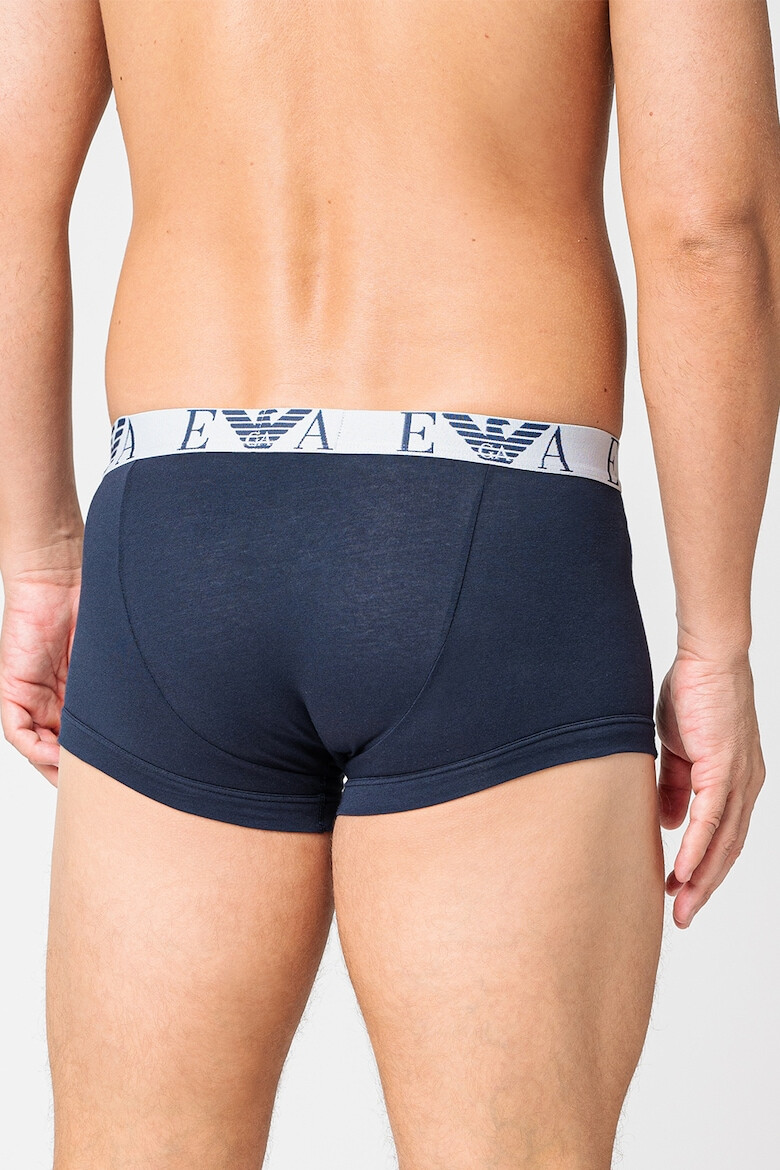 Emporio Armani Underwear Боксерки с лого - 3 чифта - Pepit.bg