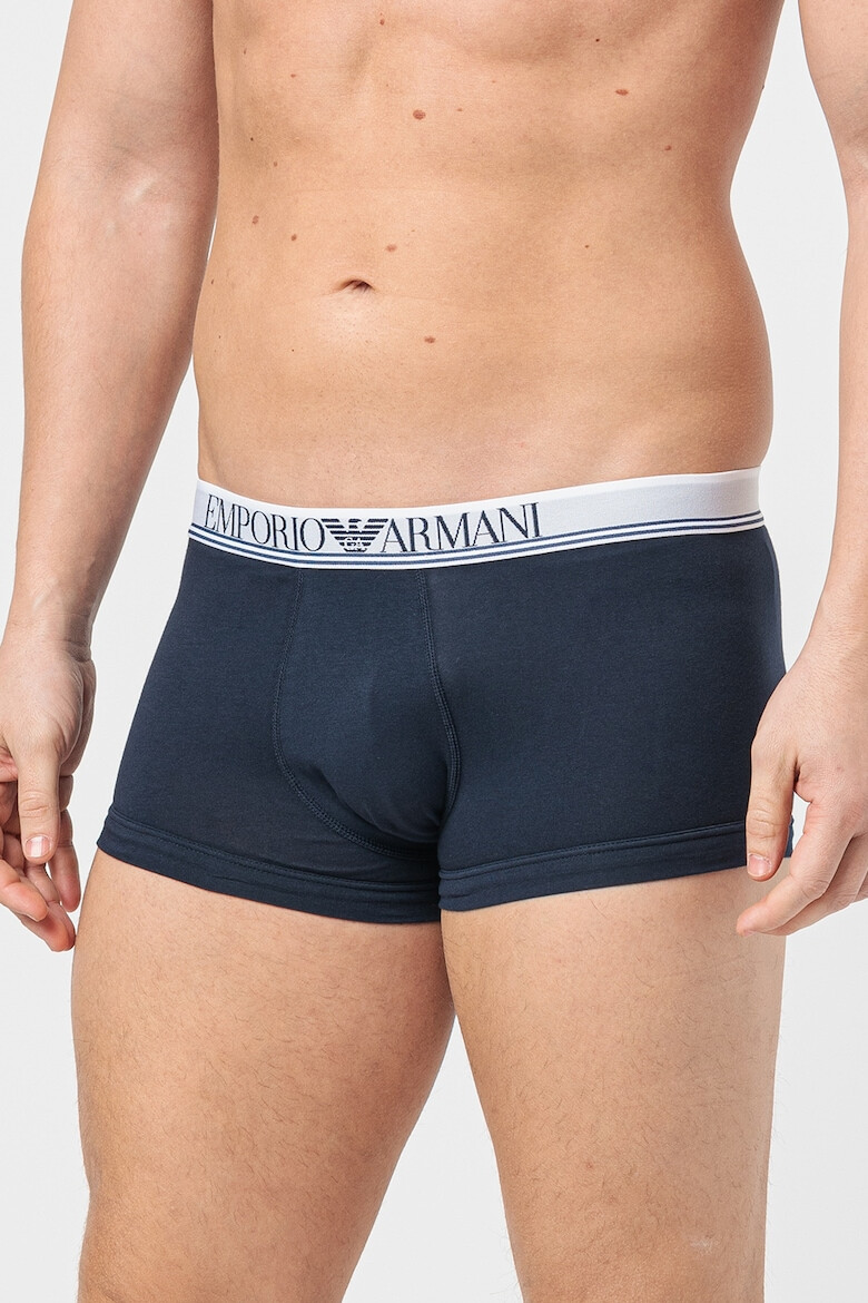 Emporio Armani Underwear Боксерки с лого - 3 чифта - Pepit.bg