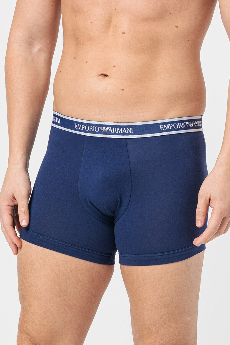 Emporio Armani Underwear Боксерки с лого - 3 чифта - Pepit.bg