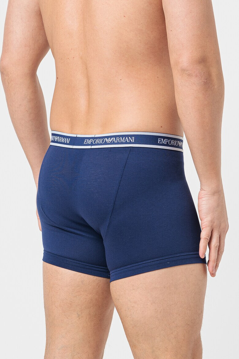 Emporio Armani Underwear Боксерки с лого - 3 чифта - Pepit.bg