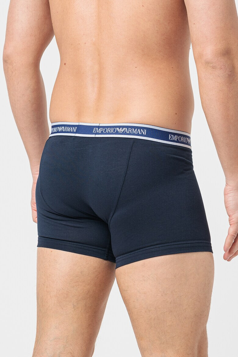 Emporio Armani Underwear Боксерки с лого - 3 чифта - Pepit.bg