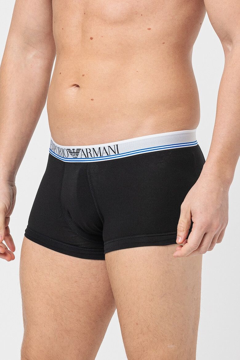 Emporio Armani Underwear Боксерки с лого - 3 чифта - Pepit.bg