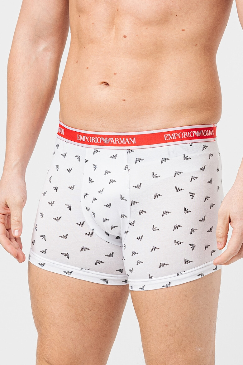 Emporio Armani Underwear Боксерки с лого - 3 чифта - Pepit.bg