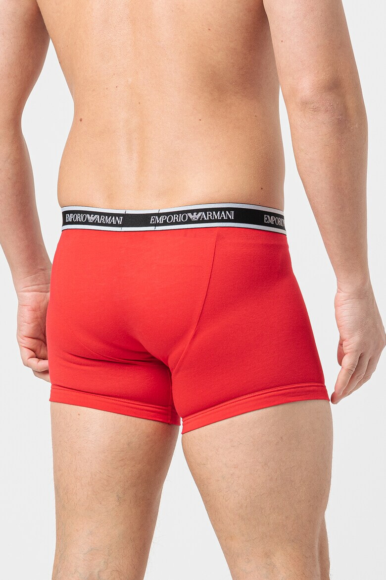 Emporio Armani Underwear Боксерки с лого - 3 чифта - Pepit.bg