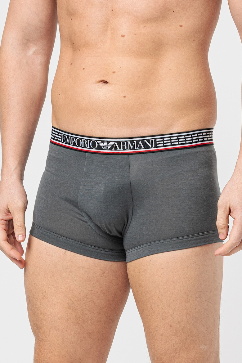 Emporio Armani Underwear Боксерки с лого - 3 чифта - Pepit.bg