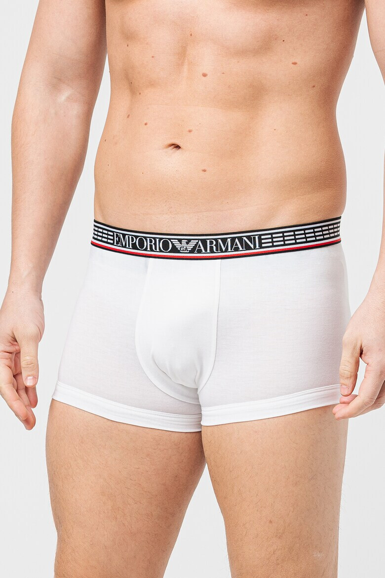 Emporio Armani Underwear Боксерки с лого - 3 чифта - Pepit.bg