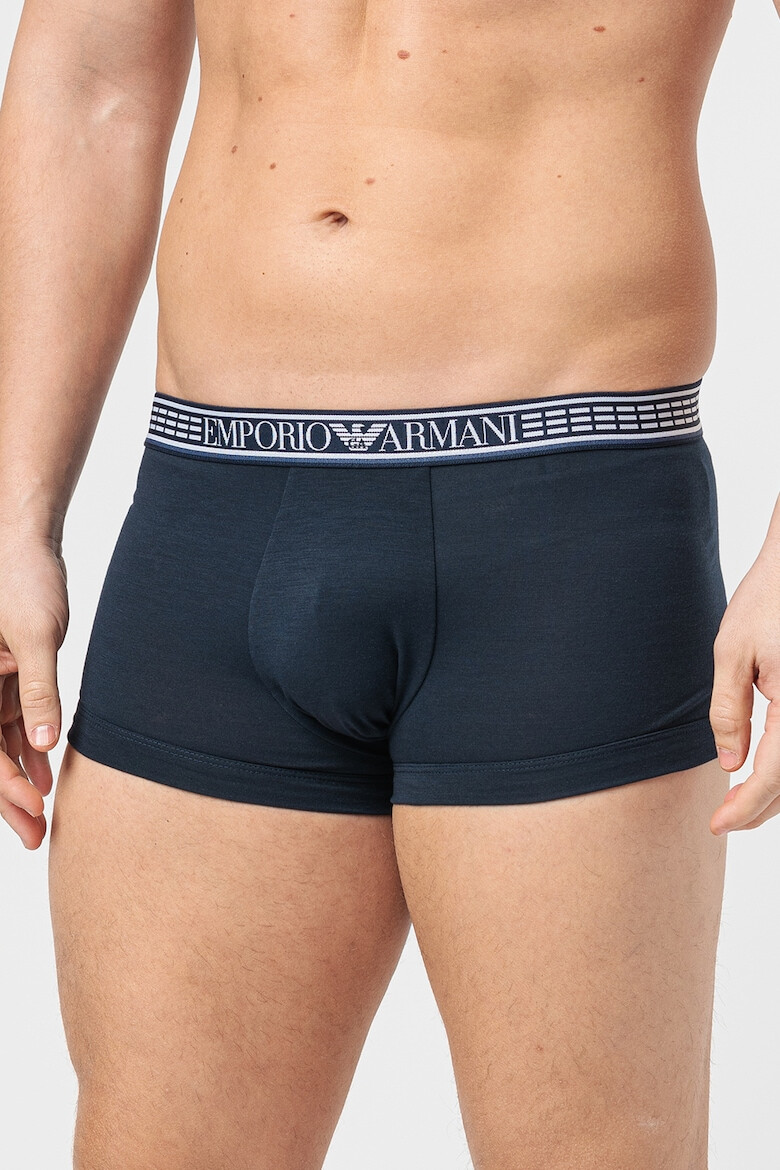 Emporio Armani Underwear Боксерки с лого - 3 чифта - Pepit.bg