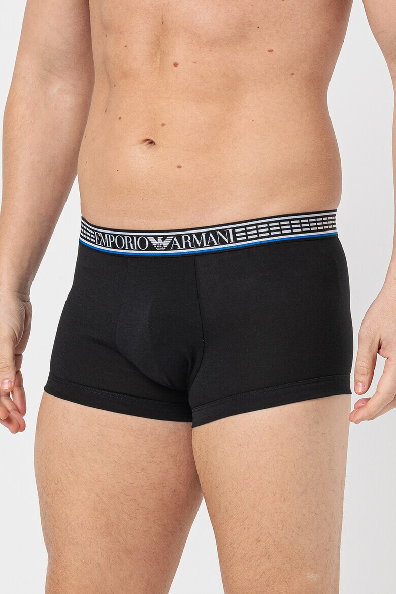 Emporio Armani Underwear Боксерки с лого - 3 чифта - Pepit.bg