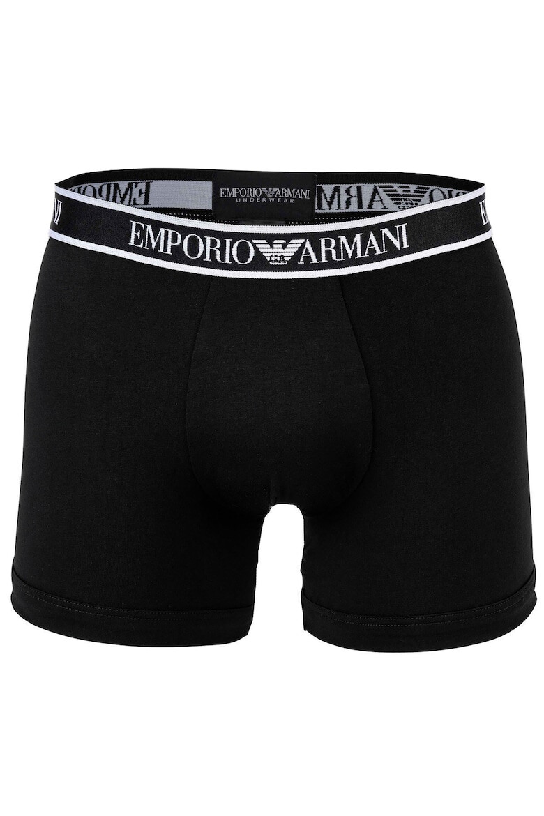 Emporio Armani Underwear Боксерки с лого - 3 чифта - Pepit.bg