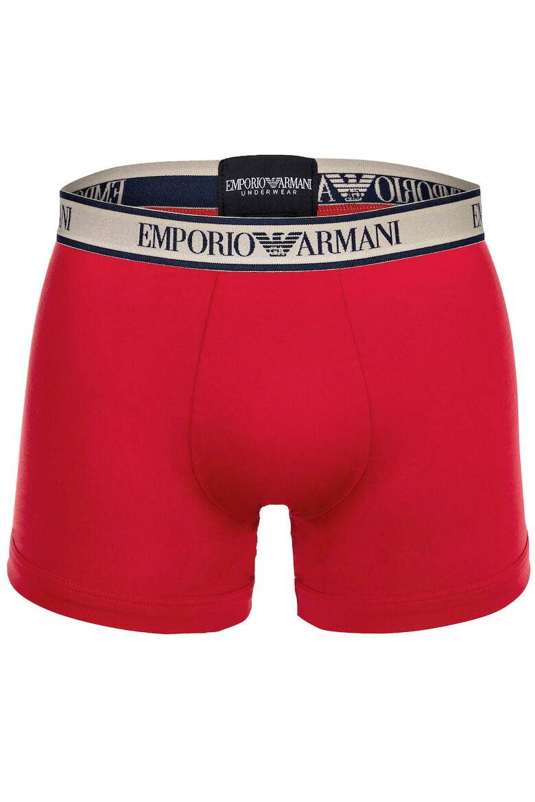 Emporio Armani Underwear Боксерки с лого - 3 чифта - Pepit.bg