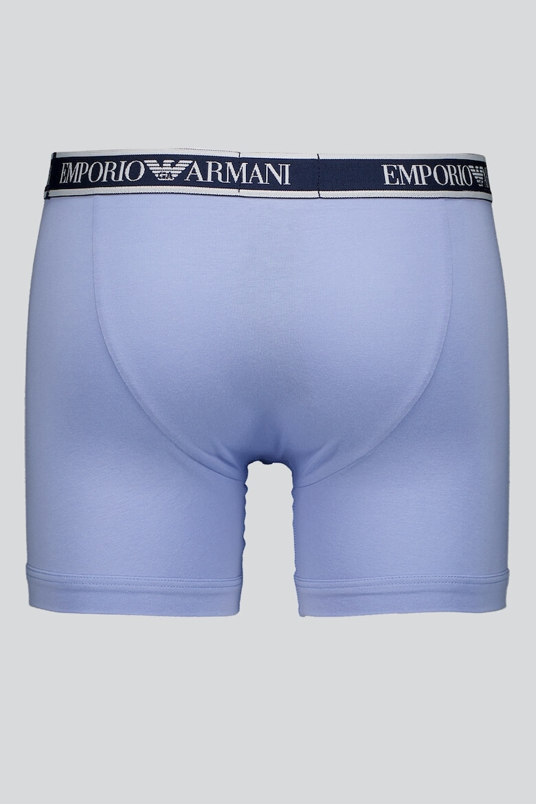 Emporio Armani Underwear Боксерки с лого - 3 чифта - Pepit.bg