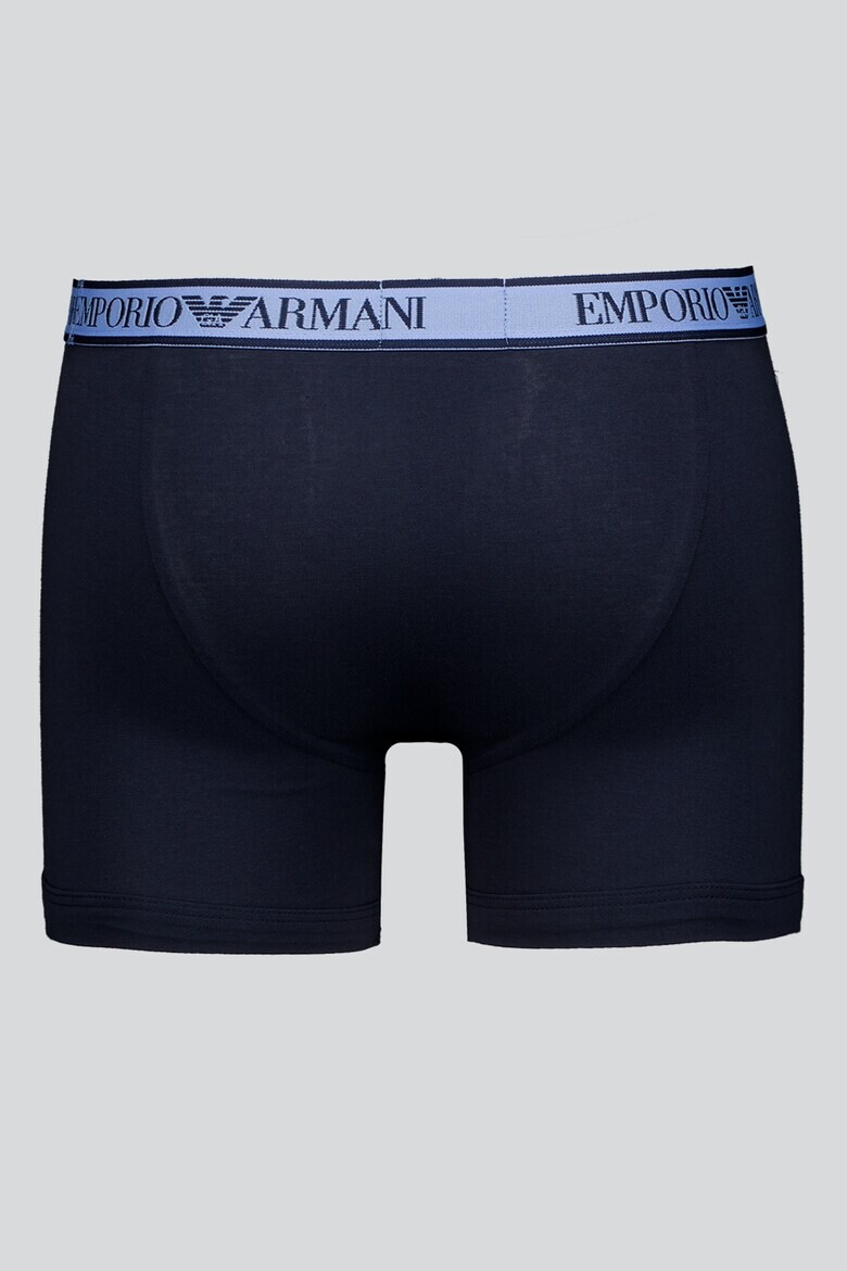 Emporio Armani Underwear Боксерки с лого - 3 чифта - Pepit.bg