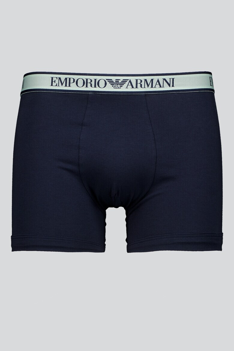 Emporio Armani Underwear Боксерки с лого - 3 чифта - Pepit.bg