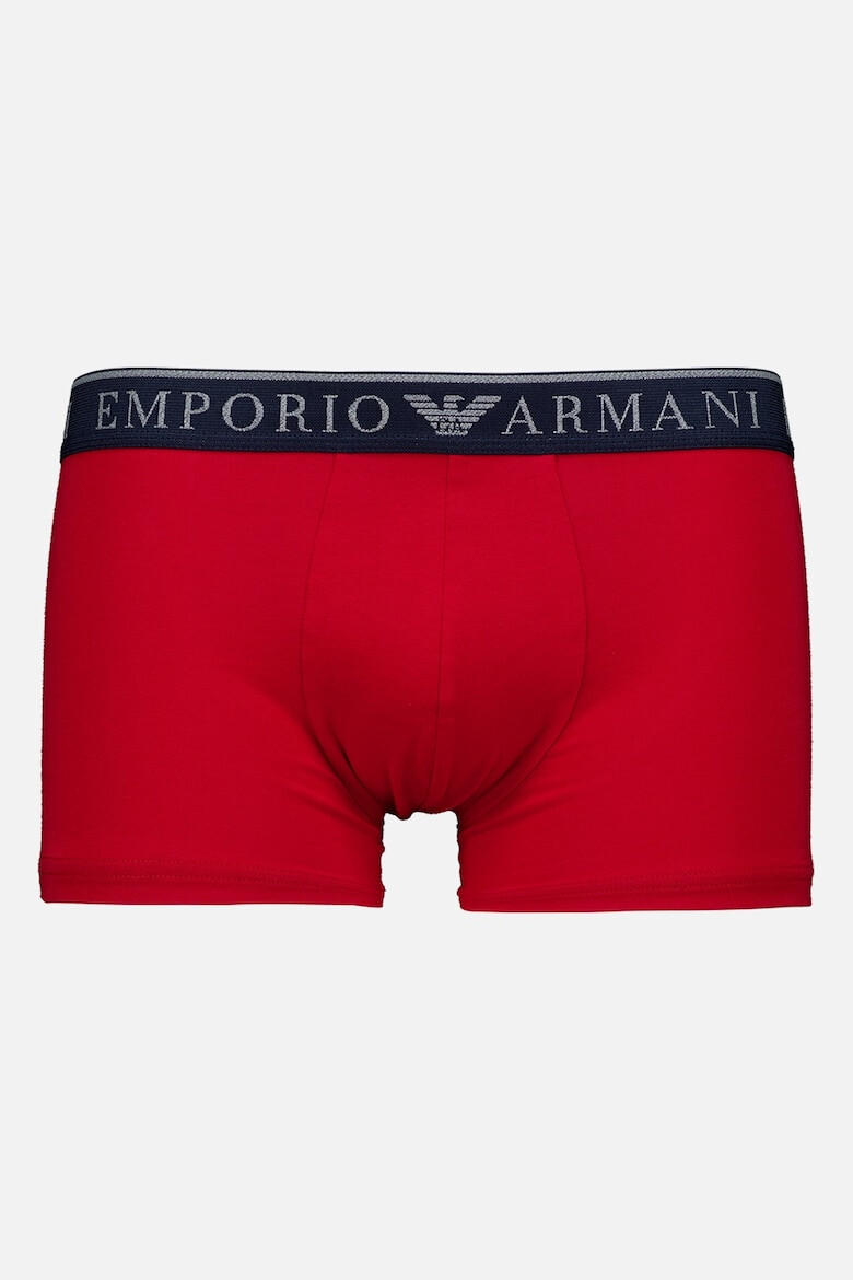 Emporio Armani Underwear Боксерки с лого на талията - 2 чифта - Pepit.bg