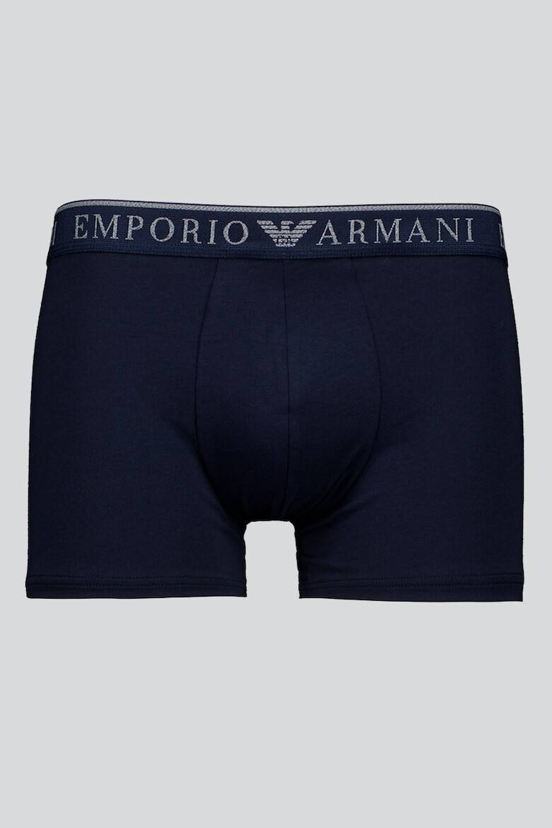 Emporio Armani Underwear Боксерки с лого на талията - 2 чифта - Pepit.bg